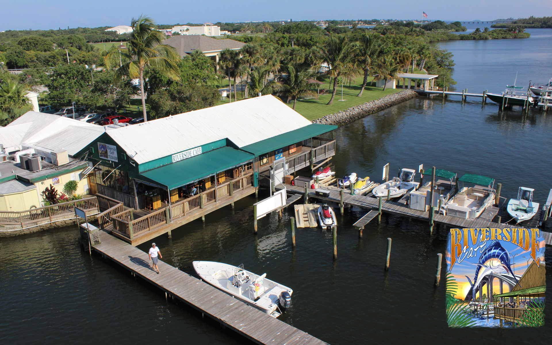 The Riverside Caf Fine Dining And Bar Along The Indian River Lagoon In 